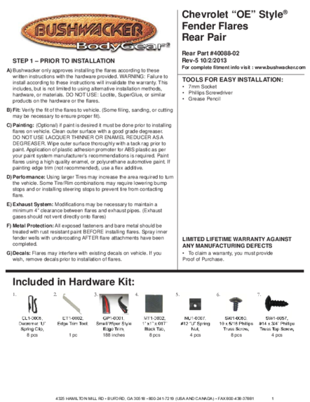 Installation Manual